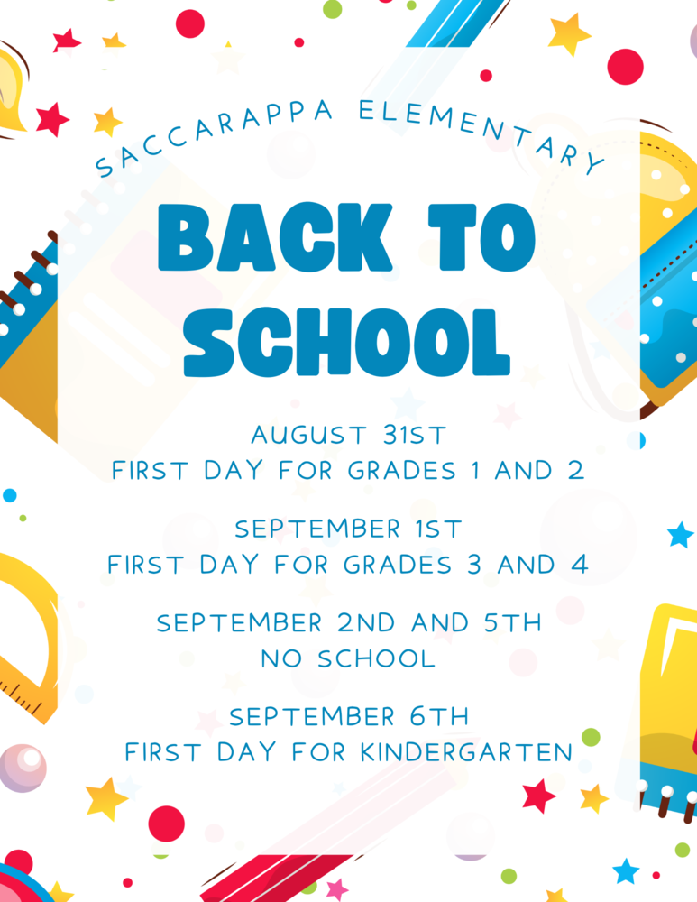 Back to School Dates