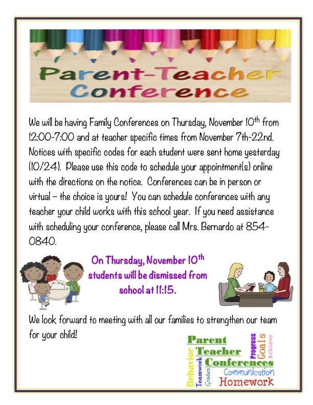Parent- Teacher Conferences