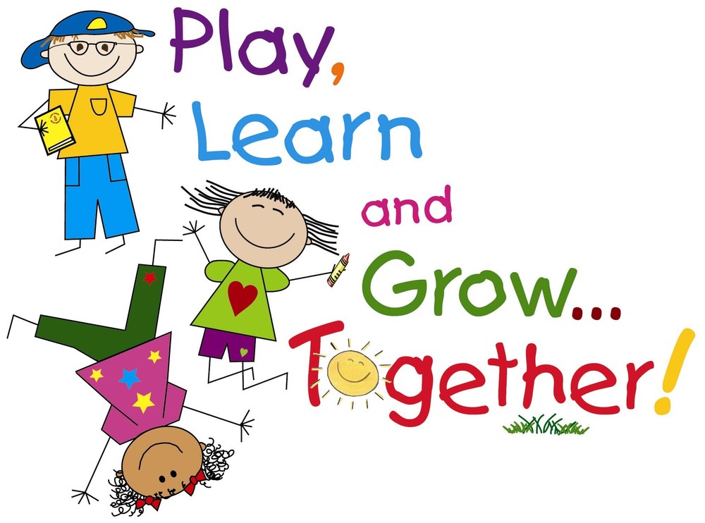 Clipart Children Play, Learn and Grow