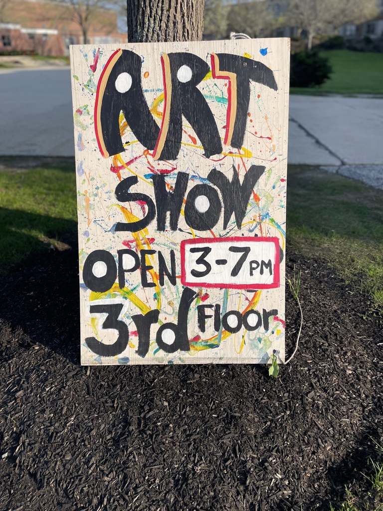 art show sign