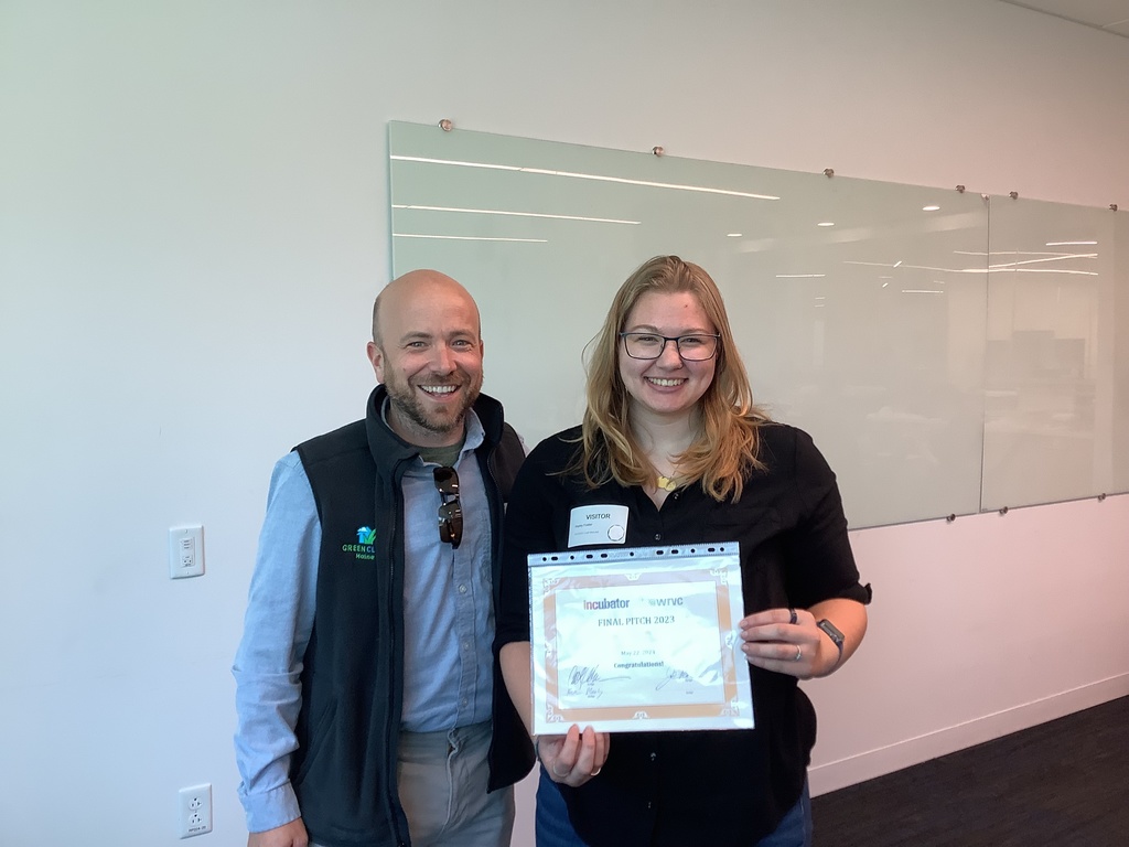 Hayley F. wins $1,500 for her startup business!
